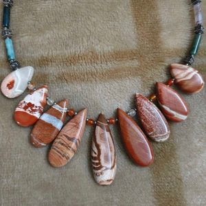 Red Jasper SLA Necklace