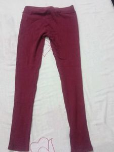 Comfortable Maroon Pants with Pockets