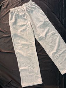 Grey Wide Leg Sweatpants