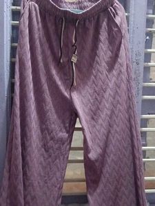 Stylish Chevron Pattern Palazzo Pants