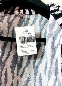 Stylish Zebra Print 2 piece Co-ord Set