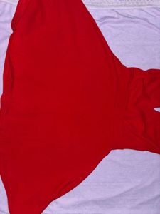 Red Halter Neck Dress