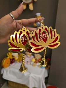 Shubh Labh Lotus Door Hanging
