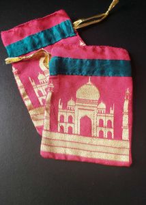 Mini Potli Bags (Set Of 2)