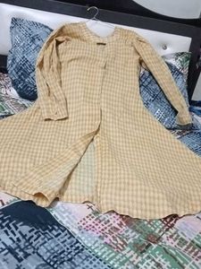 ,💕🌷🍒beautiful a line frock and plazo