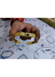 Golden Om Symbol Bracelet