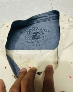 US Polo Assn. Mens Printed Shirt