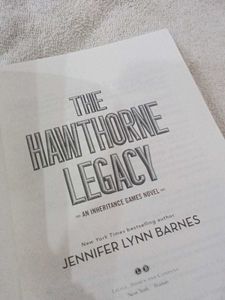 The Hawthorne Legacy Book