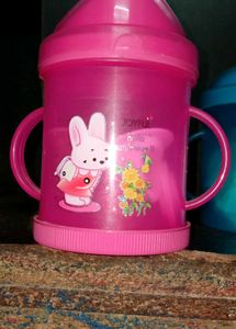 Baby Sippy Cups - Pink &amp; Blue