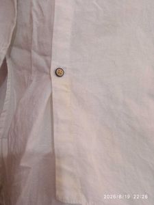 Pre washed White Shirt