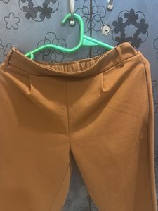 Brown Straight Leg Pants