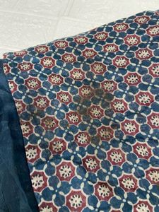 Elegant Teal Kurta Set with Intricate Print