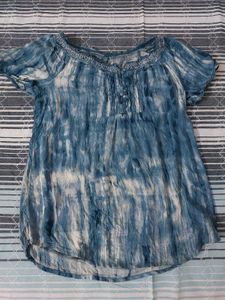 Boho Tie-Dye Top