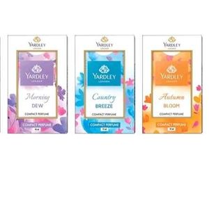 Yardley London Compact Perfume Pack of 3