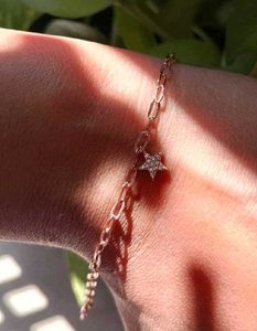 Rose Gold Star Charm Anklet/bracelet (1 piece)