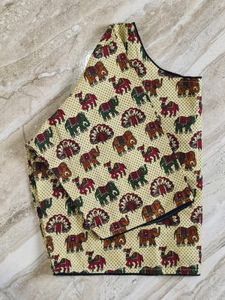 ♥️Ajhrakh Boatneck Blouse ♥️