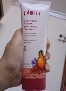 Plum Saffron & Papaya Face Wash