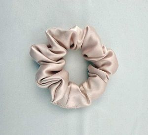 Set Of 3 L,M,S  Golden Satin Scrunchie