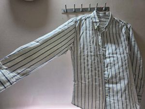 Men's Striped Button-Down Shirt
