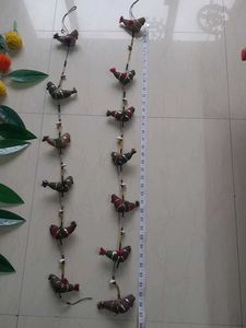 Handmade Bird &amp; Flower Door Hanging
