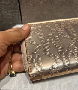 Michael Kors Metallic Wallet Wristlet NWOT