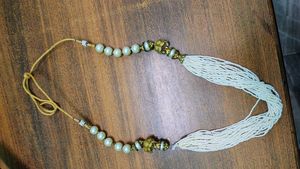 Stunning Multi-Layered Pearl Necklace &amp; Matching G
