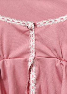 Cute Pink Ruffle Crop Top