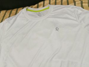 Sports T Shirt Round Neck Pack Of 2 ( White and Blue )