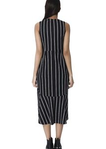 FREE Delivery - Chic Striped Midi Dress