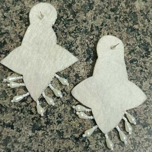 White Earring Pair No. 1