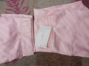 Pink Zebra Print Activewear Set