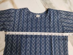 Woven Design Short Kurti
