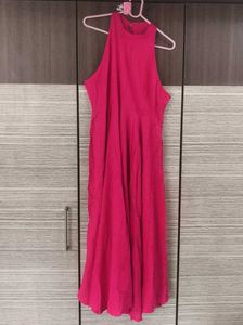 Rani Hand Painted Dupatta Suit Set