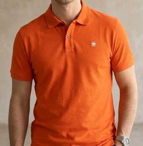 Men's Orange Polo Shirt