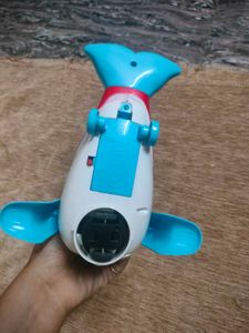 Vintage Seal Toy with Disco Ball