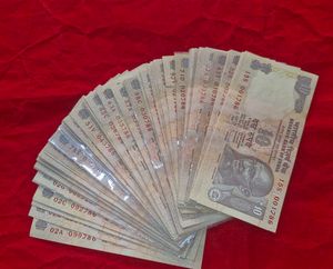 10₹ 99 notes set 001786 to 099786