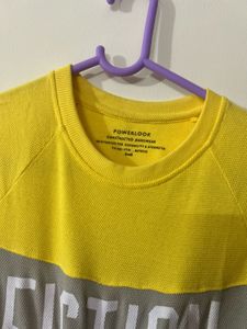 Stylish Yellow Graphic T-Shirt