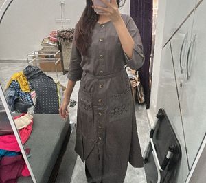 Casual Button-Down Dress