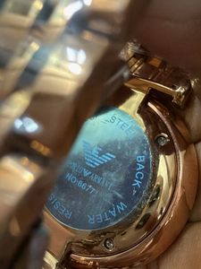 Emporio Armani Rose Gold Watch