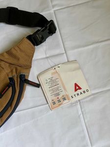STRABO Waist Bag - Tan &amp; Black