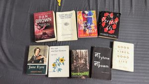 Collection of 9 Popular Fiction Books
