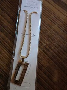 Gold Stainless Steel Necklace