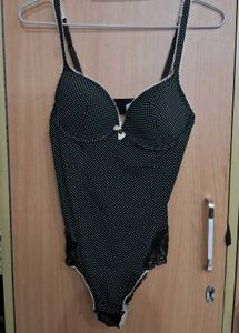 Polka Dot Cami bodysuit with Bow