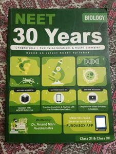 NEET Biology 30 Years Solved Papers