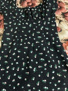 Floral Print Mini Dress