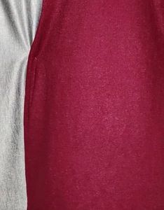 Burgundy Bell Sleeve Mini Dress
