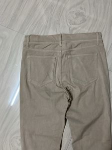 Beige Slim Fit Jeans
