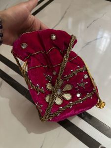 Embellished Potli Bag