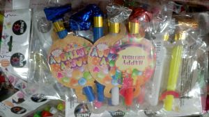 Happy Birthday Party Supplies Set