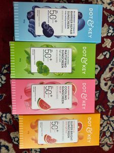 DOT &amp; KEY Sunscreen Lot 4